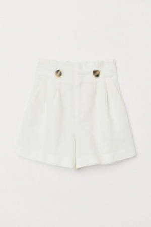 Pantalón corto en mezcla lino 17.99 €