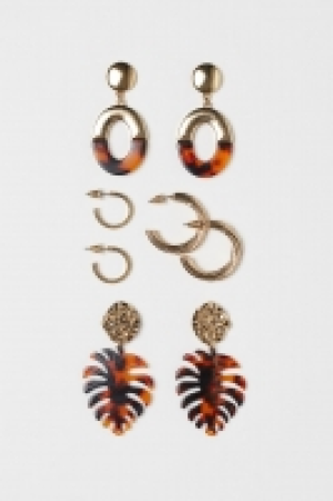 4 pares de pendientes 6.99 €