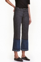 HM  Wide Cropped Jeans