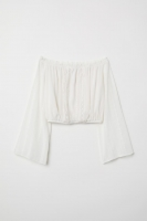 Blusa corta hombro descubierto 20.99 €