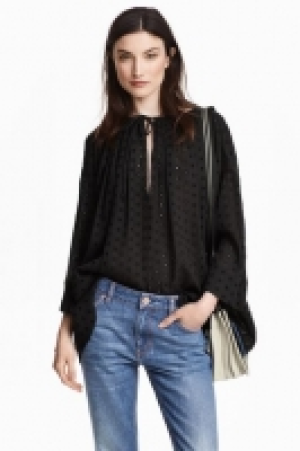 Blusa bordada de algodón 18.99 €