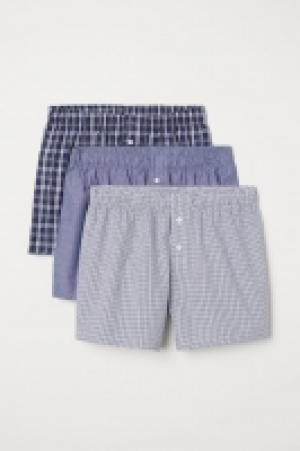 3 calzoncillos bóxer de tela 10.99 €
