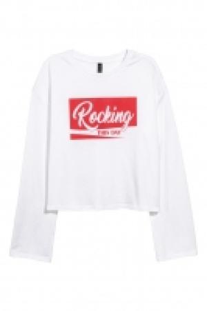 Top de manga larga en punto 3.99 €