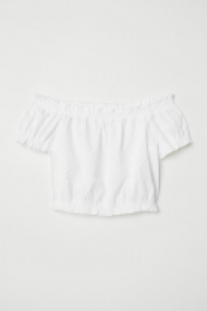 Blusa corta hombro descubierto 9.99 €