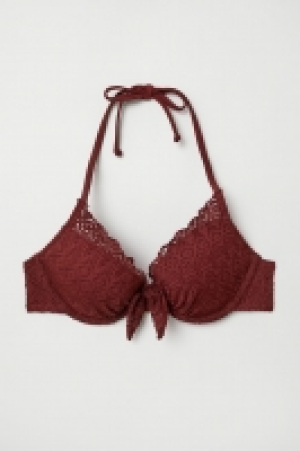 Top bikini push-up de encaje 11.99 €