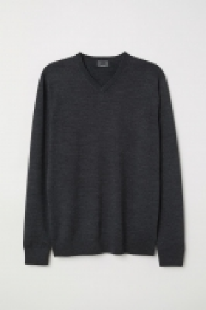 Jersey en V en lana de merino 25.99 €
