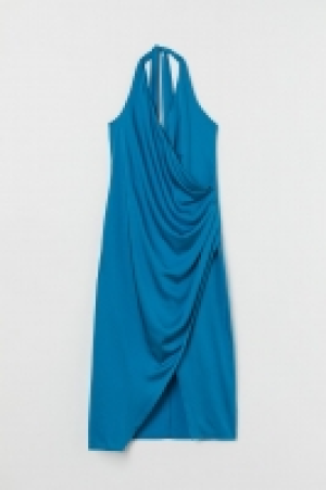 HM  Vestido halter de satén