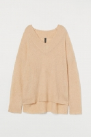 HM  Jersey oversize con lana