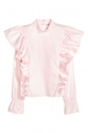 Blusa de algodón con volantes 15.99 €
