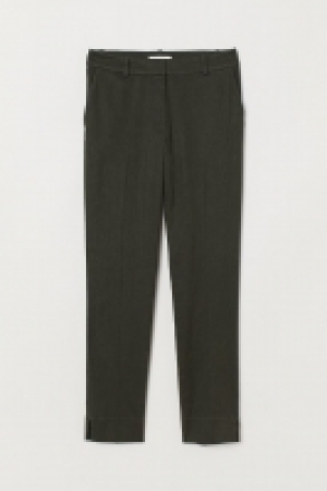 Pantalón pitillo con lino 17.99 €