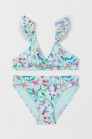 Bikini estampado con volantes 8.99 €