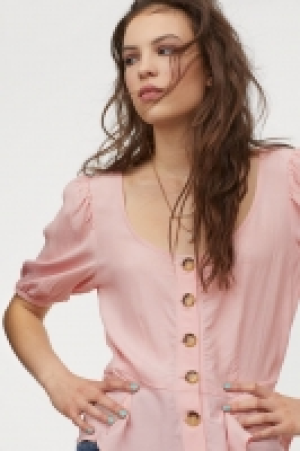 Blusa con manga puffy 9.99 €