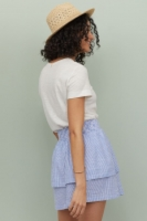 Falda de volantes en algodón 7.99 €
