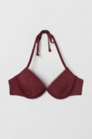 Top bikini push-up con encaje 6.99 €