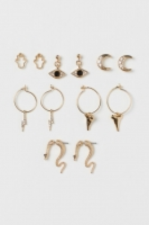 6 pares de pendientes 5.99 €