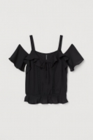 Blusa cut-out con volantes 7.99 €