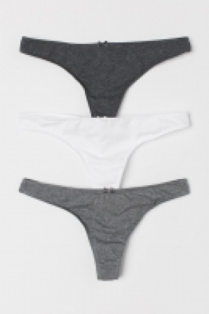 Pack de 3 Thongs de algodón 5.99 €