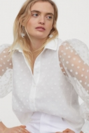 Blusa de organza 10.99 €