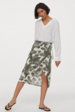 Falda midi cruzada 15.99 €
