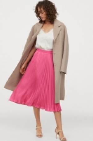 Falda plisada de satén 24.99 €