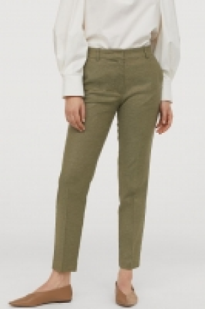 Pantalón pitillo con lino 15.99 €