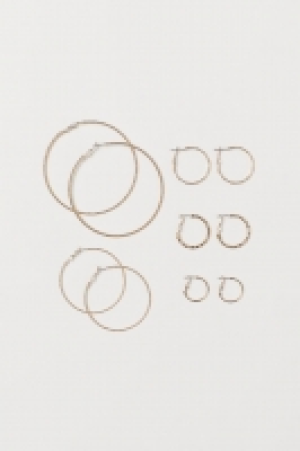 5 pares de pendientes de aro 3.99 €