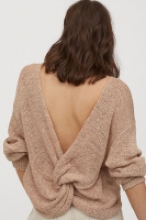 HM  Jersey con espalda escotada