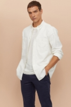 Camisa en mezcla de lino 17.99 €