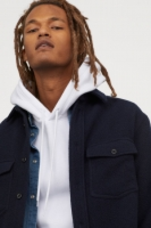 Chaqueta camisera con lana 17.99 €