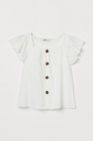 Blusa con mangas de volante 6.99 €