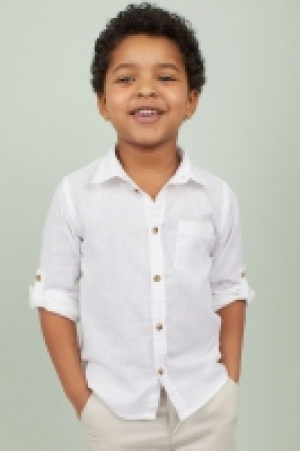 Camisa en mezcla de lino 8.99 €