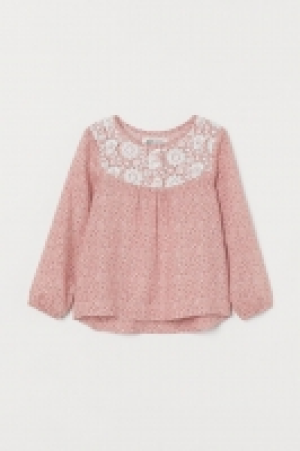 Blusa con canesú de encaje 6.99 €