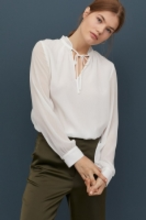 Blusa con cuello plisado 12.99 €