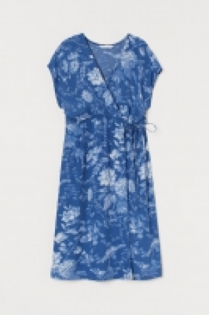 MAMA Vestido cruzado de crepé 21.99 €