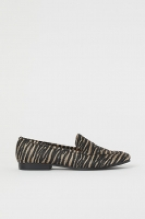HM  Mocasines con diseño jacquard
