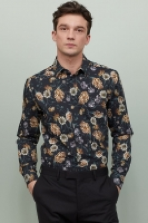 Camisa motivo floral Slim Fit 15.99 €