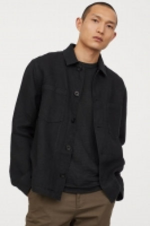 Chaqueta camisera de lino 41.99 €