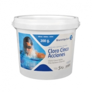 BRENNTQUISAN CLORO 5 ACCIONES 5 KG 24.99 €