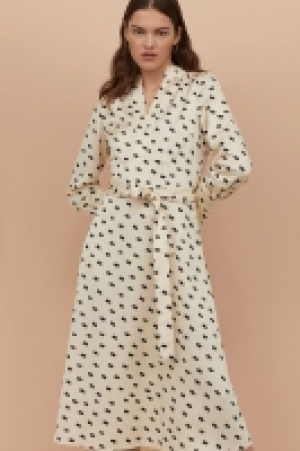 Vestido estampado de satén 17.99 €
