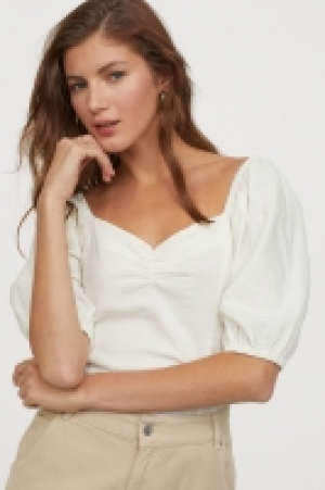 Top en mezcla de lino 9.99 €