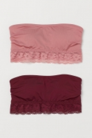 Pack 2 de sujetadores bandeau 9.99 €