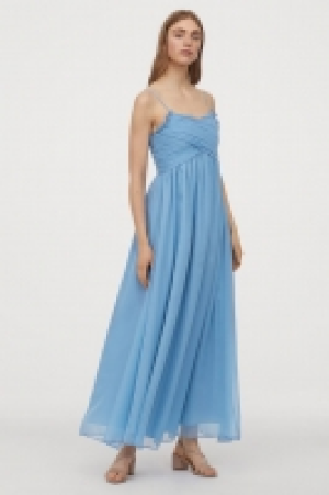 Vestido largo drapeado 27.99 €