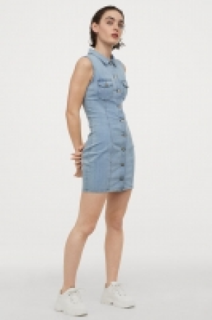 Vestido denim entallado 17.99 €