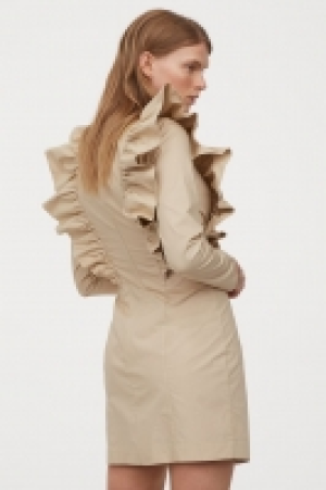 Vestido de algodón con volante 24.99 €