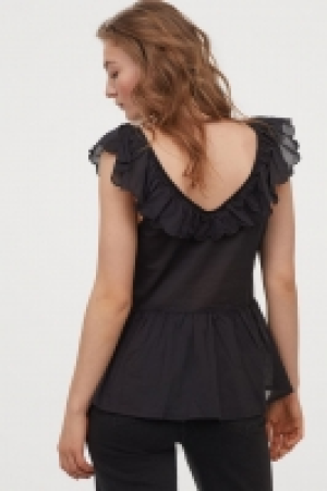 Top de algodón con volantes 14.99 €