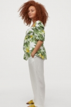 MAMA Pantalón amplio con lino 21.99 €