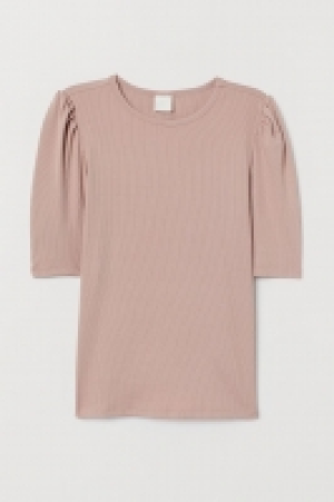 HM  Camiseta con manga abullonada