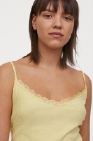 Top de tirantes en canalé 6.99 €