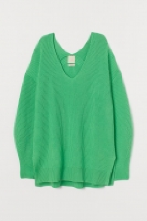 Jersey escote en V con lana 32.99 €