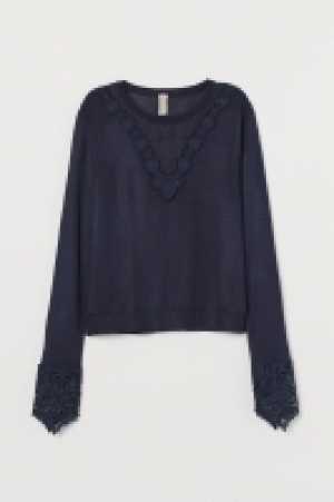 Jersey de punto con encaje 15.99 €